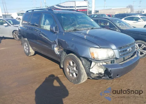 2006 Toyota Highlander V6 z USA, uszkodzony, nr VIN JTEDP21A160105442